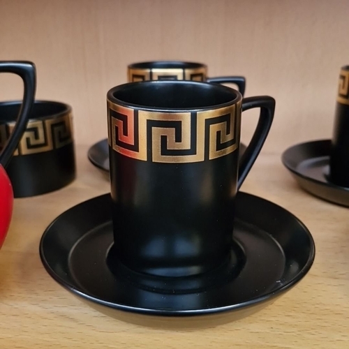 785 - Portmeirion Pottery tea set designed by Susan Williams-Ellis, featuring a geometric motif. Made in E... 