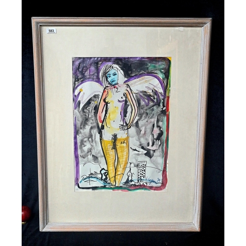 583 - Star Lot: Hermann Wagner (German, Contemporary b.1943 - d.2019) A fabulous large original Hermann Wa... 