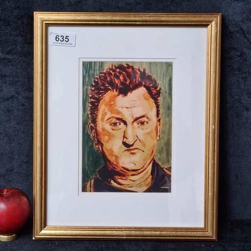 635 - John Nolan (b.1958, Irish) A John Nolan giclee print from an original acrylic painting of Brendan Be... 