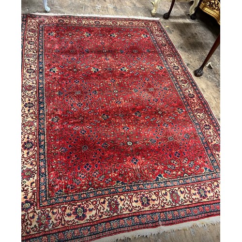 1223 - Super Star Lot : A fabulous Rectangular hand Knotted 100% wool Floor rug. 220cm x 158cm In lovely co... 