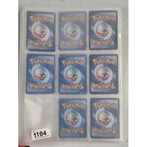 1104 - Set of Pokémon trading cards featuring Primarina, Popplio, Corsola, Palpitoad, Seismitoad, Araquanid... 