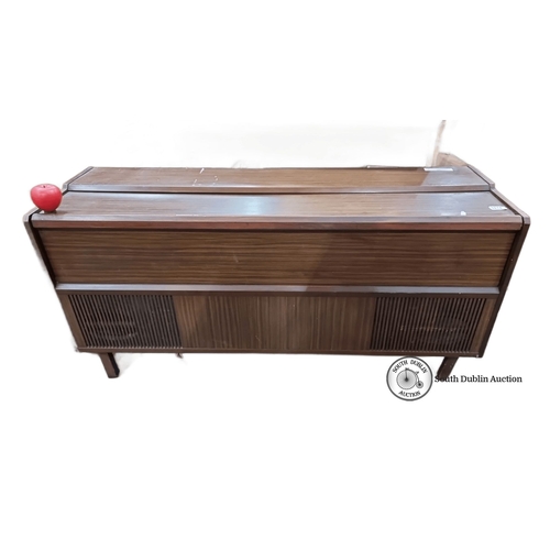 Mid-Century Modern Ferguson Radiogram, featuring wood veneer ...
