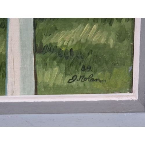 559 - Star Lot: John Nolan (b.1958, Irish) An original John Nolan (b.1958, Irish) large acrylic on board p... 