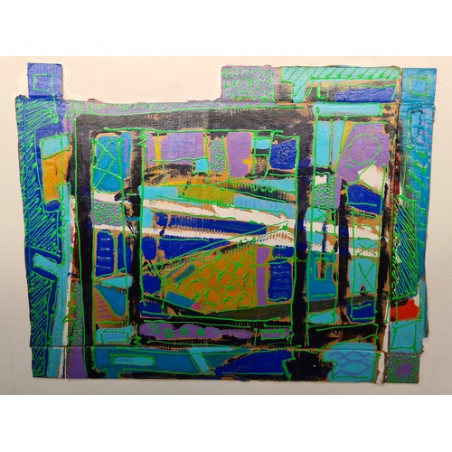 563 - Star Lot: John Nolan (b.1958, Irish) An original John Nolan (b.1958, Irish) very large abstract acry... 