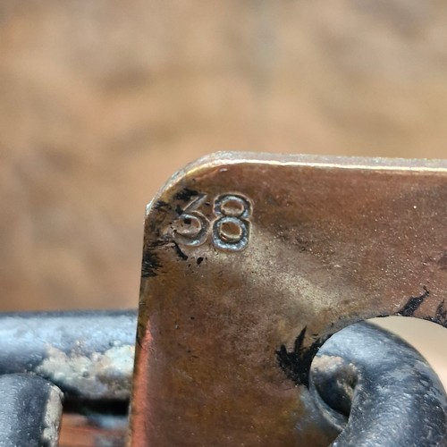 382 - Star Lot : A very large French antique copper and brass  cauldron with wrought iron swing handle. St... 