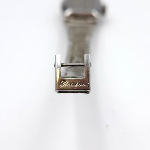 445 - A vintage Seiko Ladies rainbow wristwatch with associated bracelet. Watch no. 3DO781. Watch with win... 