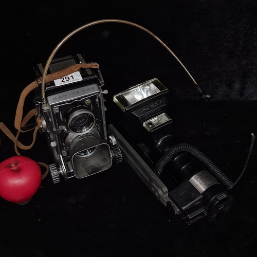 291 - Star Lot : A brilliant Mamiya C33 medium format camera & Mamiya Sekor 80mm f/2.8 TLR Lens, and a Met... 