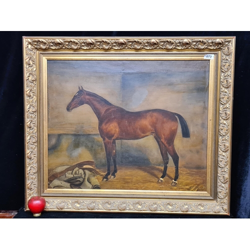 73 - Star Lot: Walter Harrowing (c.1838-1913) A large wonderful original 19th century Walter Harrowing (c... 