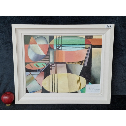 545 - Star Lot: Larry Burke (Irish, b.1941 - d.2023) An original Larry Burke (Irish, b.1941 - d.2023) oil ... 