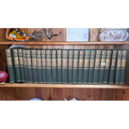 698 - Complete 25-volume set of 