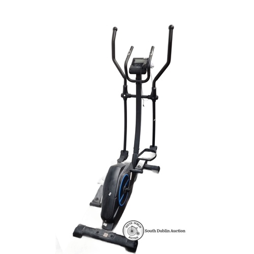 629 - Black elliptical trainer by Capital Sports with digital display and adjustable modes. Includes AC ad... 