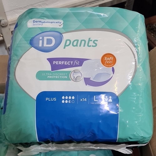 759 - A box of new large Adult diapers 6 new packs.