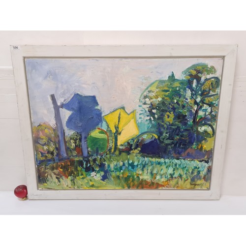 1195 - Star Lot: Hermann Wagner (German, Contemporary b.1943 - d.2019) A large original Hermann Wagner acry... 