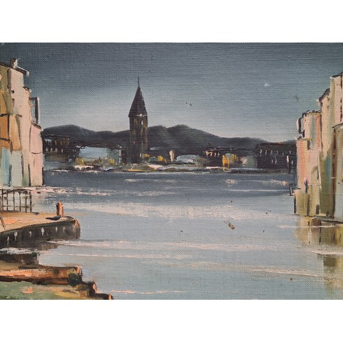 107 - Star Lot: A large original Henry McLaughlin (Irish/Australian b.1937) oil on canvas board painting f... 