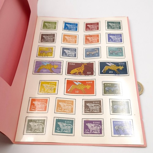 1077 - A large collection of vintage Irish stamps collectors packs. Two different types. About 60 packs wou... 