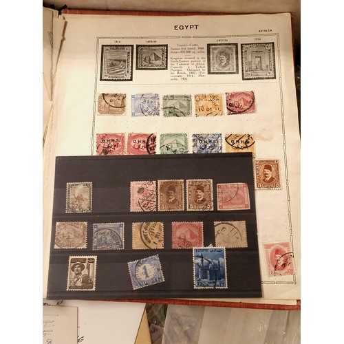 1038 - A huge  box of stamp collectors memorabilia. Includes literature, booklets, rare US/UN mail unused u... 