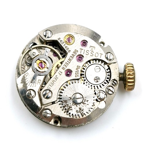 33 - Star Lot : A collection of three genuine watch movements, a vintage Cartier with a Sapphire cabochon... 