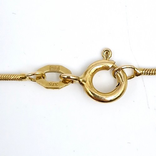 415 - Star Lot : A collection of items consisting of a nine carat gold (375) diamond pendant - Weight - 1.... 