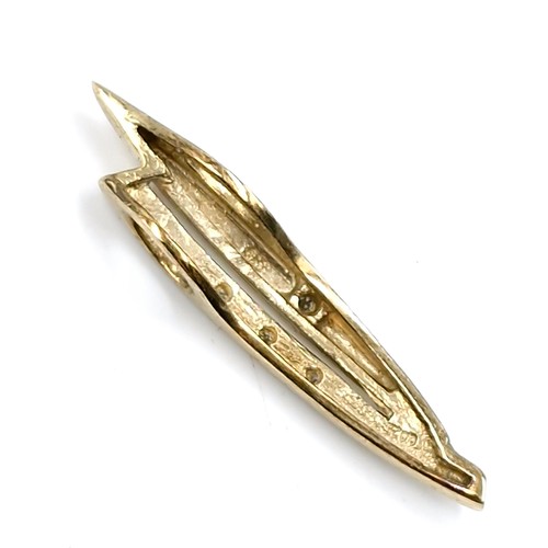 415 - Star Lot : A collection of items consisting of a nine carat gold (375) diamond pendant - Weight - 1.... 