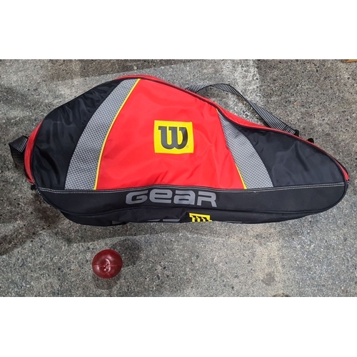 1077 - A brand new with tags wilson gear tennis bag.