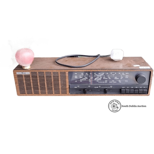 1278 - An Eagle RAD-20B 4 Band Transistor Radio, wood-style finish, FM/SW/MW/LW bands, AC 240V. Classic des... 