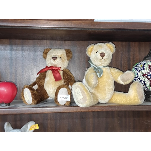 1202 - A pair of original Dean's Rag Book Co. Ltd Teddy Bears including a 'Hunter' example and a 'Hardy' ex... 