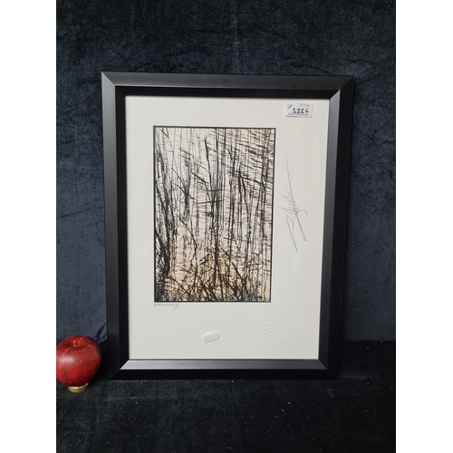 1226 - A print of an original 'Giles Norman' Photograph titled 'Water Weeds' and dated '1992'. Signed, titl... 