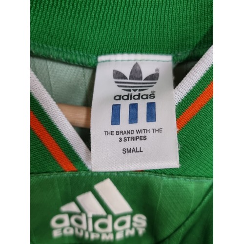 1242 - Four superb retro football shirts including three iconic Ireland shirts dating to 1992, 1994 and 200... 