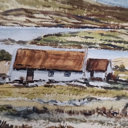 389 - A lovely 'David Crosby McCracken' watercolor on paper painting titled 'Loch An luir Donegal'. Featur... 