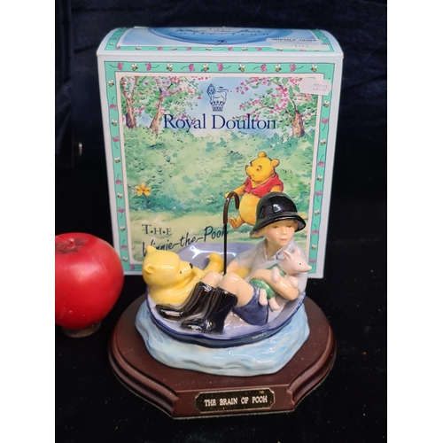 130 - An adorable limited Royal Doulton figure from The Winnie-the-Pooh collection titled 