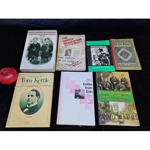 157 - A lot of seven vintage Irish themed books and publications including 