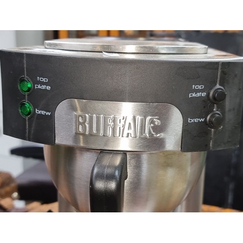 484 - Buffalo CW305 coffee machine, stainless steel, power 2050-2250W, 230-240V, made in PRC.