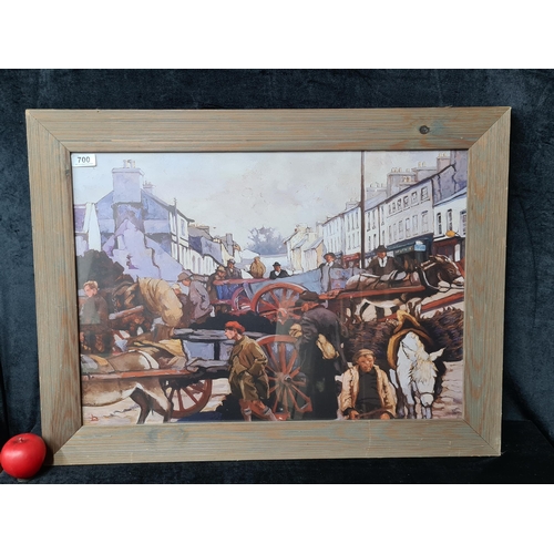 700 - A large print after an original painting by Lilian Ducy Davidson titled 'Fair Day, Westport County M... 