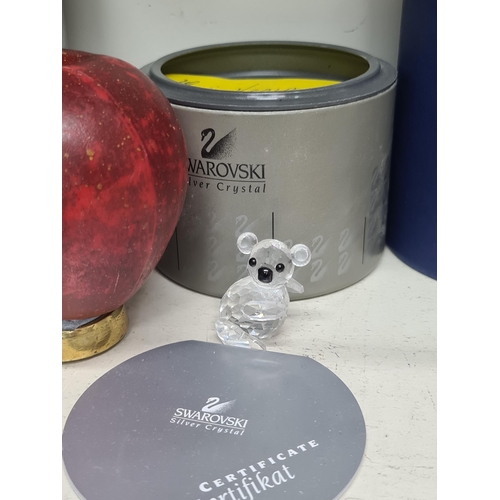 792 - A Swarovski mini koala (facing right). RRP £50.00 on thecrystallodge.co.uk. Super collectors item. W... 