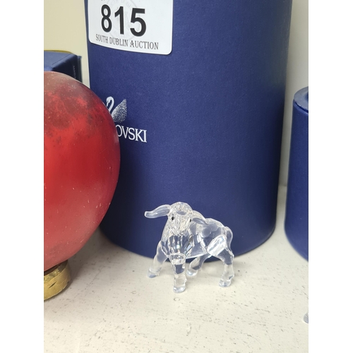 815 - A Swarovski figure of a little lamb. RRP £72.00 on thecrystallodge.co.uk. Super collectors item. Wit... 