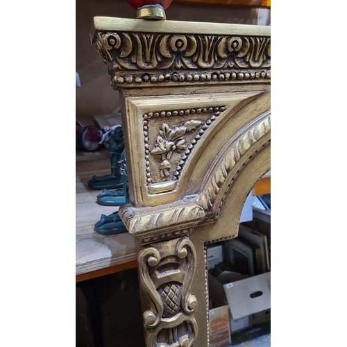 1186 - Super Star lot : A fabulous Large ornate overmantel gilt mirror with detailed carvings, Victorian st... 