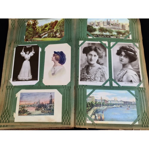 144 - Star Lot : An amazing selection of approx. 750 antique postcards consisting of both Irish and Uk car... 