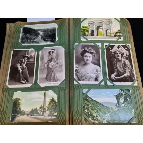 144 - Star Lot : An amazing selection of approx. 750 antique postcards consisting of both Irish and Uk car... 