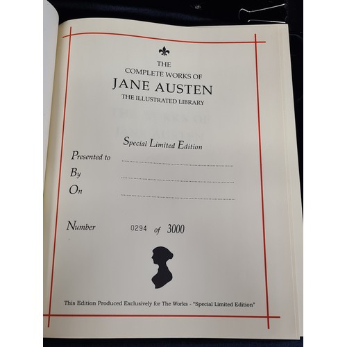 197 - A substantial hard back book titled 'Jane Austen: The Illustrated Library'. 'A very special and comp... 