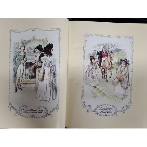 197 - A substantial hard back book titled 'Jane Austen: The Illustrated Library'. 'A very special and comp... 