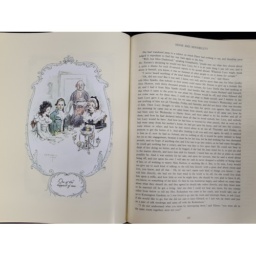 197 - A substantial hard back book titled 'Jane Austen: The Illustrated Library'. 'A very special and comp... 