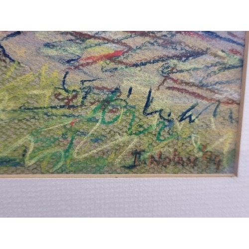 1255 - Star Lot: John Nolan (b.1958, Irish) An original John Nolan (b.1958, Irish) pastel on paper drawing ... 