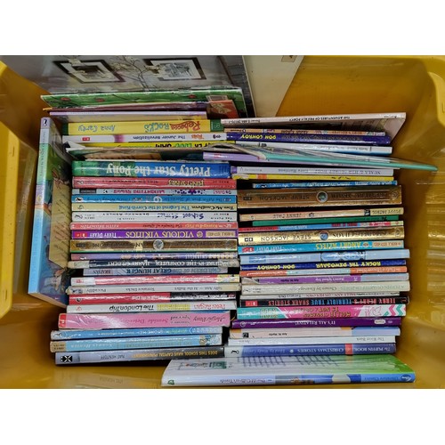 775 - A large box of both children and teenage books including titles such as 