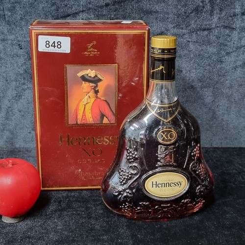 848 - Star Lot : A boxed bottle of Hennessy XO extra old Cognac brandy 40%. RRP € 299 cognac-expert.com