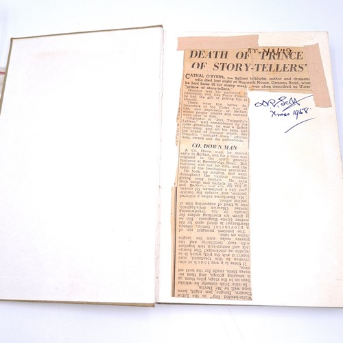 503 - A publication entitled 'As I Roved Out' By Cathal O'Byrne. First published in Belfast September, 194... 