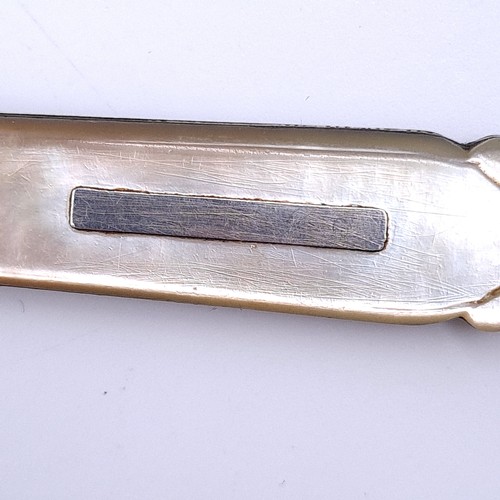 567 - An outstanding Victorian silver bladed fruit knife hallmarked Sheffield - 1844. Maker - J.M. Knife s... 