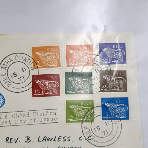 1119 - A nice album of mainly Irish First Day Covers included Marian Year and Moore, full set of Gerl 2nd d... 