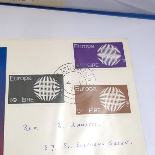 1120 - A superb collection of Irish First Day Covers, complete run from 1970 to 1974 incluuded Mccurtain/ M... 