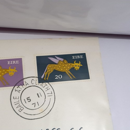 1119 - A nice album of mainly Irish First Day Covers included Marian Year and Moore, full set of Gerl 2nd d... 