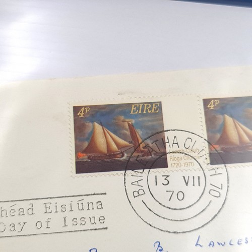 1120 - A superb collection of Irish First Day Covers, complete run from 1970 to 1974 incluuded Mccurtain/ M... 